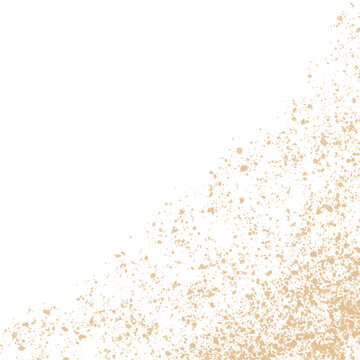 ゴールドの砂模様　斜め半分　ベクター画像　Adobe Illustrator Artwork