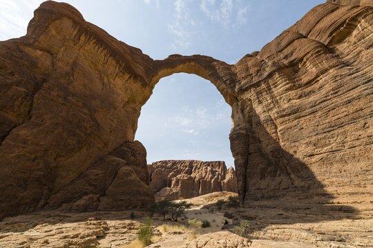 Third largest rock arch in the world, Ennedi plateau, Chad