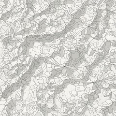 Fototapeta premium Abstract black and white textured paper background.