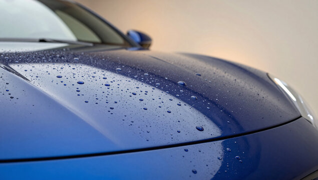 Professional Ceramic Coating on Luxury Sports Car