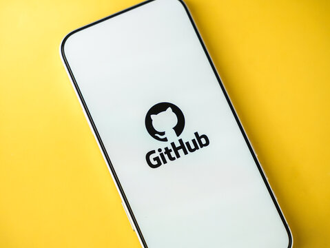 GitHub logo is displayed on a smartphone screen in Bangalore, India, on June 25, 2026