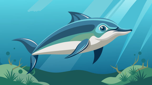 dolphin in the sea