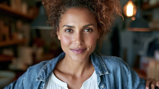 Menopause workplace Afro-Caribbean middle aged woman backroom