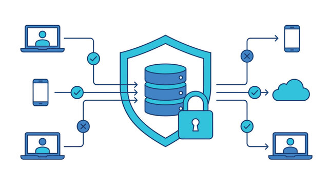Secure data management and protection through zero trust cybersecurity architecture