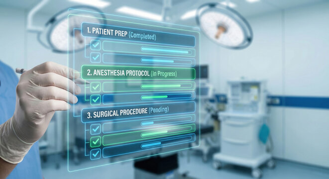 Medical checklist surgery medical checklist surgery operating room anesthesia patient prep surgical procedure hospital sterile