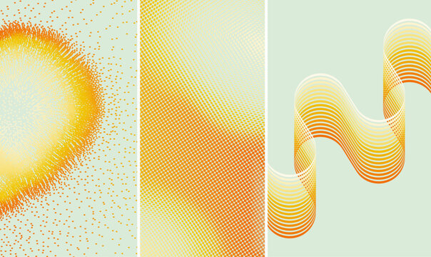 Background for medicine, science, technology or education. Abstract grid design. Gradient texture. Wavy lines in perspective. Curved ribbons. Illustration for brochure, poster, cover, presentation.
