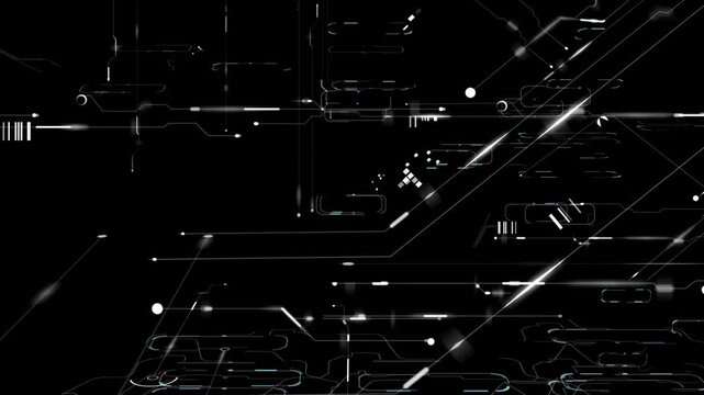 abstract technology background with lines
