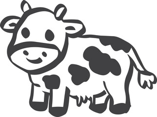 Cute Homestead Doodle Set Hand Drawn Farm Life Illustration © AlinBarBar
