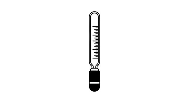 Hydrometer Alcohol Meter Glass Instrument for Measuring Liquid Density