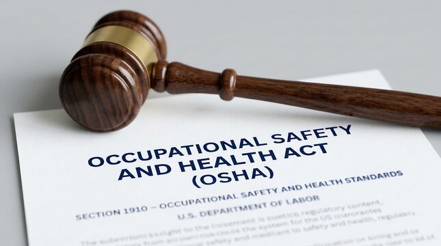 Occupational Safety and Health Act, OSHA Standards, Workplace Safety Law, Gavel Document