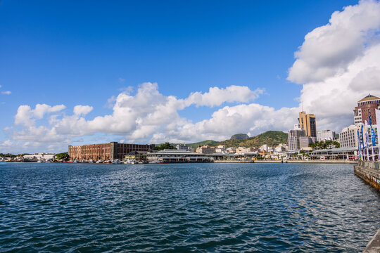 Le Caudan Waterfront complexe touristique de Port-Louis, Ile Maurice, Afrique