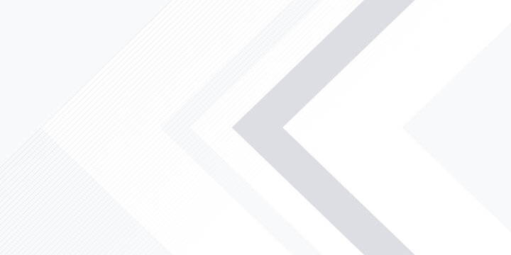 Abstract white and grey arrows futuristic technology background concept high-speed movement. Dynamic motion hi tech digital arrows and stripes.