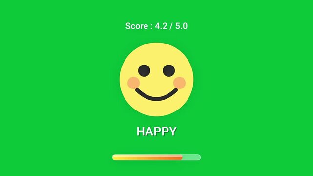 Faces Emotions Surveys Scores Positive Feedback Very Happy Smiley Faces