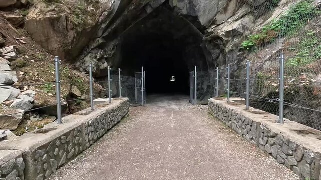Othello Tunnels, old railway near Hope