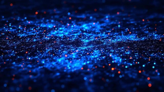 Nanoscale fluorescence molecules activating in random sequence under super-resolution microscope