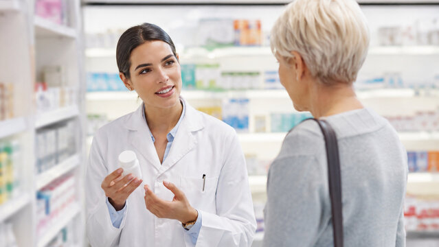 Pharmacist Giving Wellness Advice