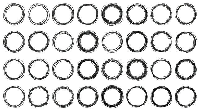 A collection of 24 metallic seals are arranged in six rows on a white surface