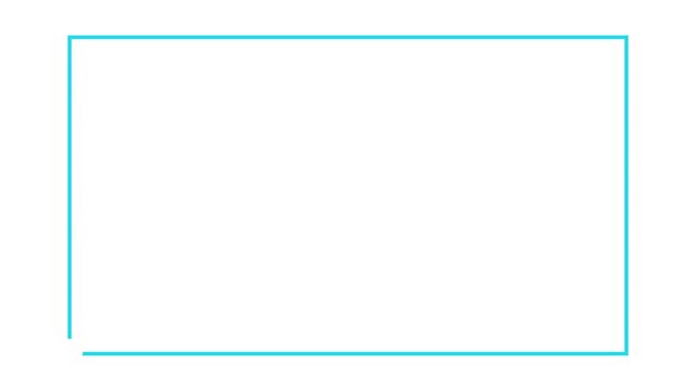 Minimal abstract frame animation with clean blue border on white background. Modern geometric design perfect for corporate, UI, and presentation use.