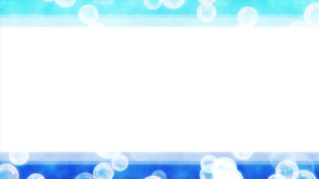 frame and soap bubble background