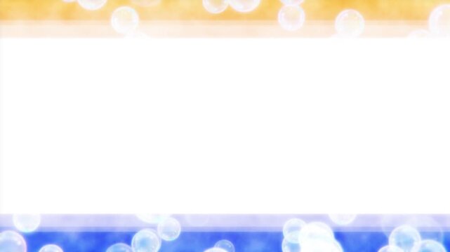 frame and soap bubble background