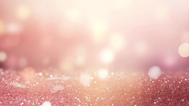 Rose Gold Glitter