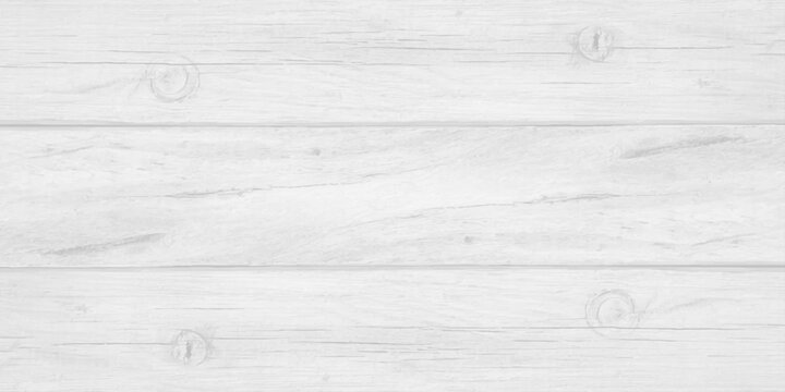 White wood planks texture background. Light gray washed wooden board surface for rustic or modern interior backdrop.