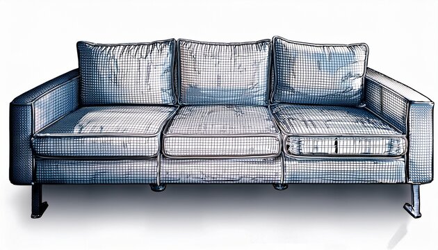 sofa and couch furniture cad block library technical blueprint s for interior design and architectural planning top front side views