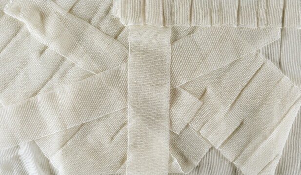Medical bandage background and texture, design element