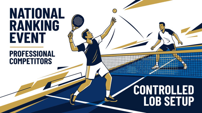 National Ranking Event Professional Competitors Controlled Lob Setup