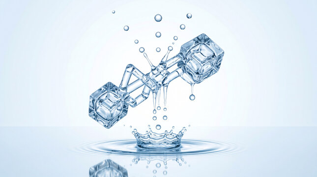 Illustration Conceptuelle de Purification et Qualit&eacute; de l'Eau