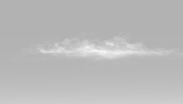 Smoke atmospheric cloud overlay realistic white smoke isolated transparent fog mist haze vapor texture effect