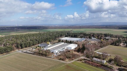 Fototapeta premium Landwirtschaft im Rodgau