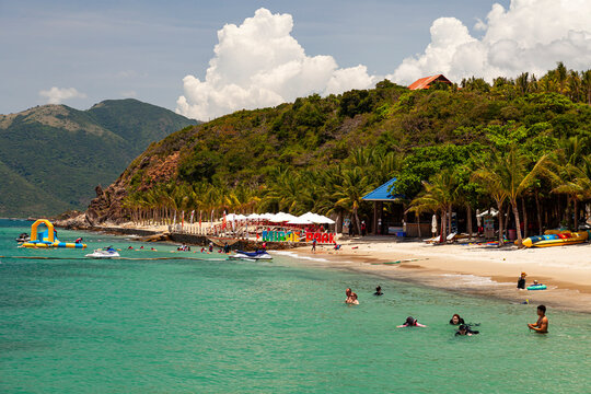 Soi Beach on Soi Island,Nha Trang, Province Khan Hoa, Vietnam, VietNam,Asia