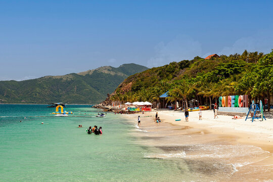 Soi Beach on Soi Island,Nha Trang, Province Khan Hoa, Vietnam, VietNam,Asia