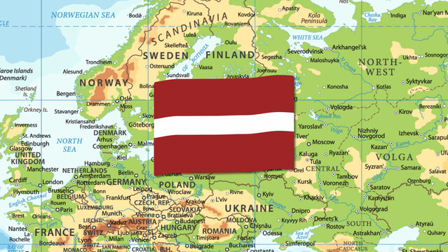 Animated Country Flag 14