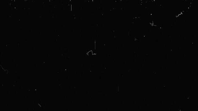 Nostalgic Analog Film Noise Overlay with Scratches and Projector Flicker