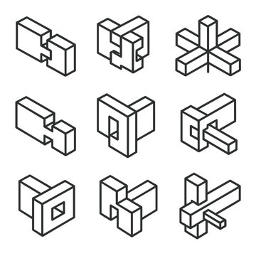 No icon any labels icons tsugi vector japanese shachi cyrillic joinery grid
