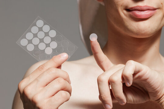 Hydrocolloid Acne Patches for Men's Facial Care and Healthy Skin