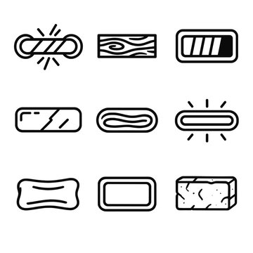 Bar emojis cyrillic icon spaced typography vector stress equally carved fabric no