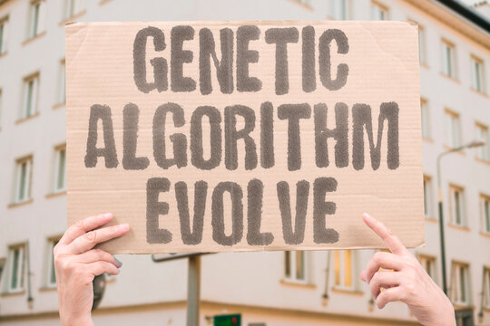 "Genetic algorithm evolve" Evolution simulated and accelerated in lab. EVOLUTION. DIRECTED. OPTIMIZE. SELECT. MUTATE.