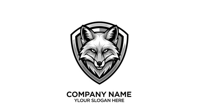 A fox head logo with shield emblem and company name text