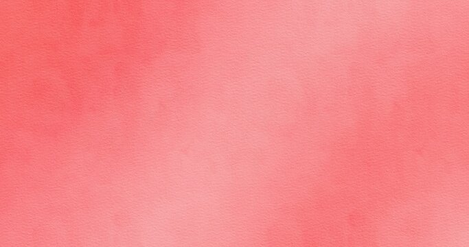 Soft coral red watercolour digital glitch effect textured banner, perfect for minimal contemporary brand packaging.