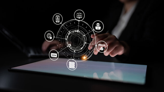 Software development with coding overlays, programming languages, developer tools, mobile app creation, and advanced programming for digital product development and software solutions. Entice