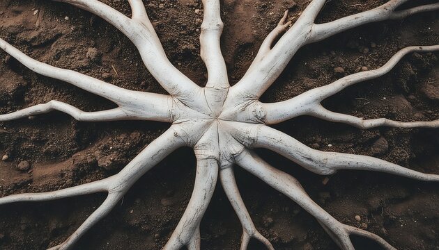 Closeup of a Starfish on Rocky Surface.
