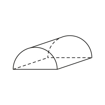 Cylinder Shape Icon, Cylinder Shape Illustration