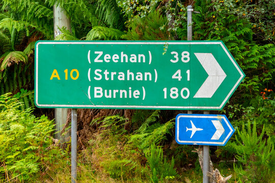 Lyell Highway Sign (A10) - Tasmania