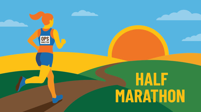 Operations Director Running Half Marathon on Sunday Sunrise