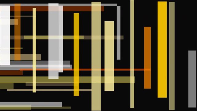 glitch overlay for edits Ideal for modern design projects  website backgrounds, digital art, posters. Geometric shapes in yellow, white, orange, grey on black.