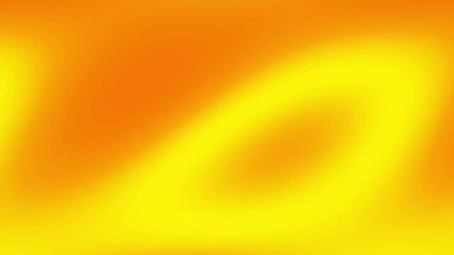 Abstract warm orange and yellow gradient background loop
