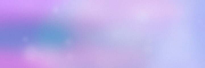 Fototapeta premium A purple-to-blue gradient with soft glow and scattered bokeh creates a calm, nightlife-inspired mood for event promos, music visuals, and headers.